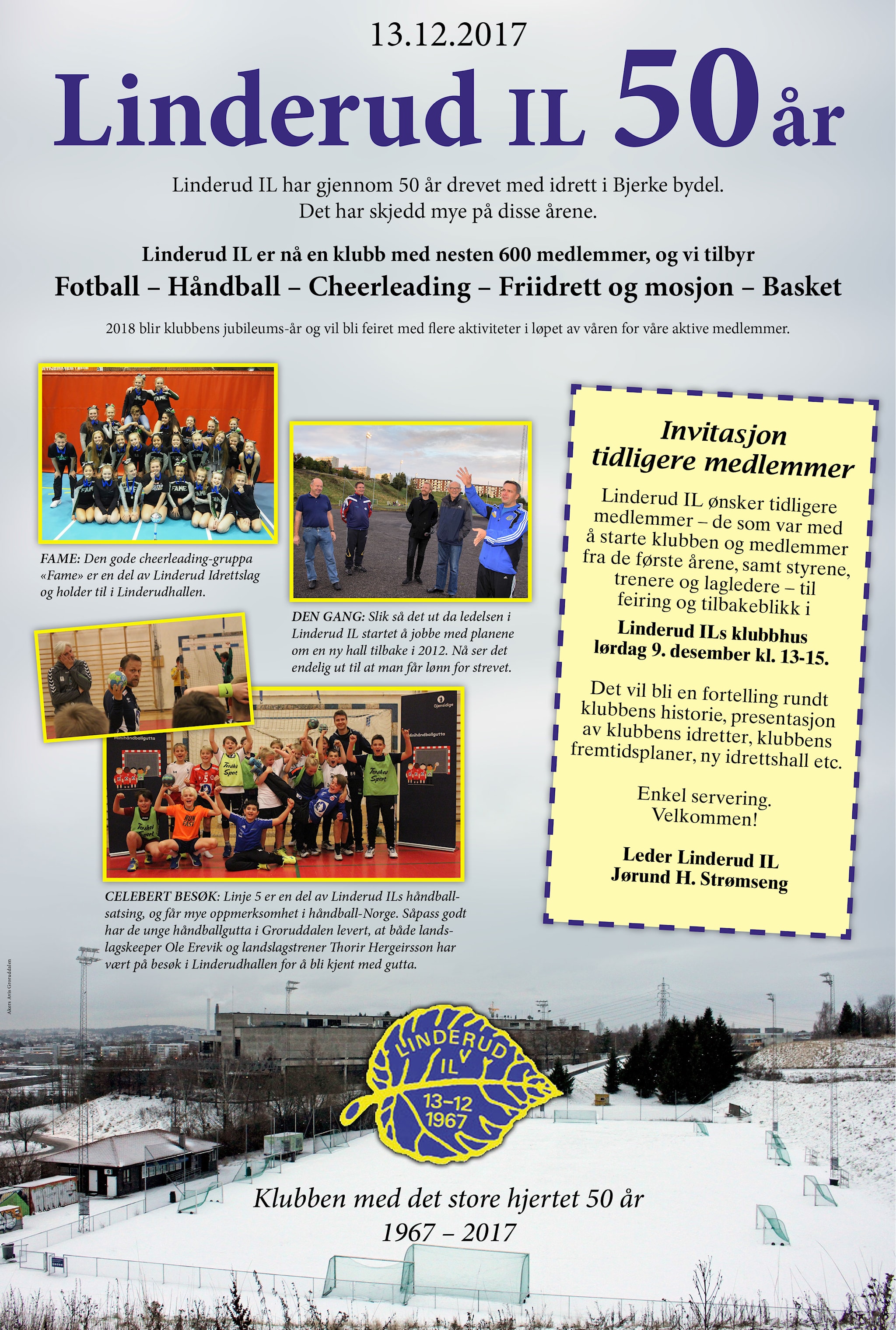 Linderud IL 50 år